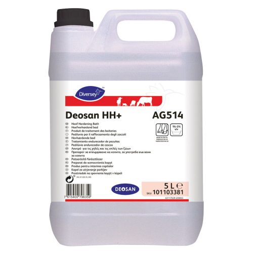 Deosan HH+ AG514 pataerősítő fürösztőszer, 5 liter