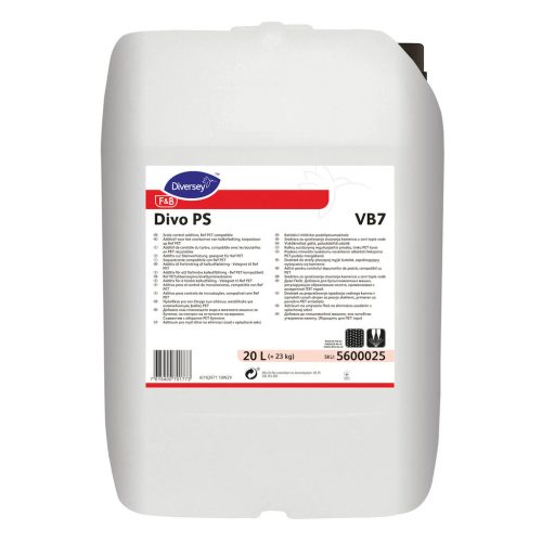 Divo PS VB7 vízkőkiválást gátló, palacköblítő adalék, 20 liter