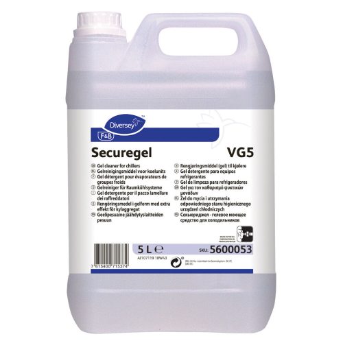 Securegel VG5 gél állagú tisztítószer, 5 liter